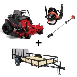 Ferris 5902142 52" 300S Zero Turn Mower Util Trailer Handheld Bundle