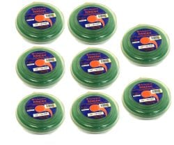 Commercial String Trimmer Weedeater Line 1lb Spool 153ft .130 Guage Pack of 8