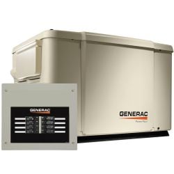 Generac 6998 7.5/6kW Air-Cooled Standby Generator Steel w/Wi-Fi