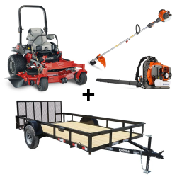 Toro 60" ZMaster 72910 Zero Turn Mower Handheld Util Trailer Bundle 