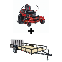 Toro 76511 54" Titan MyRide Zero Turn Lawn Mower Utility Trailer Package Deal