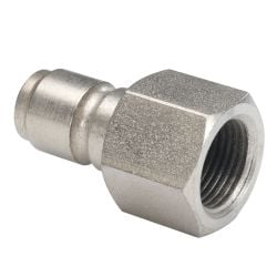 BE 85.300.101 1/4” Coated Stainless Steel Quick Connect Plug