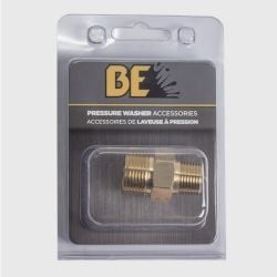 BE Pressure 85.300.133BEP M22 Male, 3/8" MNPT PKGD Fitting 