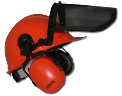 Forester 8577X Forestry Helmet Face Shield Ear Muffs
