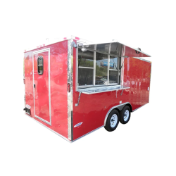 Red Concession Trailer 8.5' x 17'
