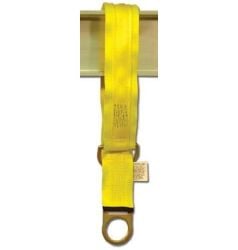 French Creek 1372 WP 6 ft. Double D Ring Tie Off Strap with Wear Pad 