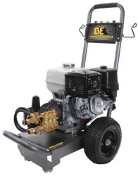 BE B4013HGS Gas Pressure Washer 4000 PSI 389cc Honda Cold Water