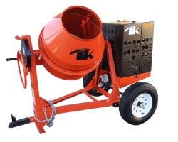 TK Equipment CM7-GH5.5 Concrete Mixer - 7 Cu Ft 5.5 HP Honda
