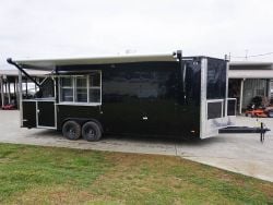 Concession Trailer 8.5'x24' Custom with 6' Porch Area and Appliances