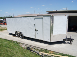 Enclosed Trailer 8.5' x 24' Color Swatches - Cargo Hauler Car Motorcycle