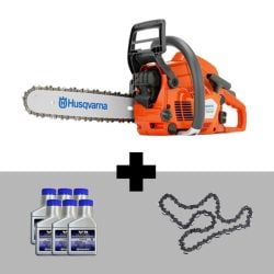 Husqvarna 543XP Chainsaw 16" Professional w/ 6-Pack Oil & Extra Chain
