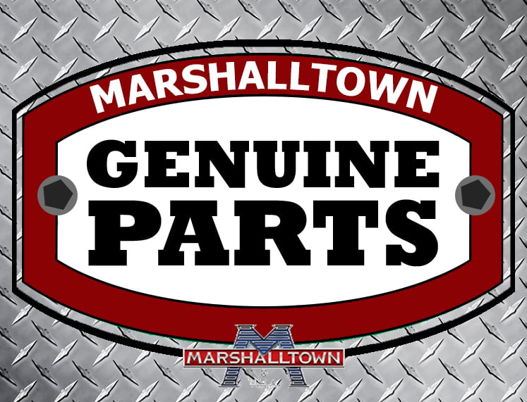 Marshalltown Genuine Part PAN46SC-4C-P 46in. 4 Safety Clip Flat Power Trowel Pan - Painted
