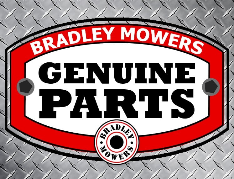 Bradley Mower Genuine Part 100-130 Mower type Decal 36