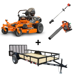 Ariens 918028 Ikon Select 52" Zero Turn Mower Utility Trailer Handheld Package