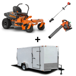 Ariens 915281 Edge 34" Zero Turn Mower Enclosed Trailer Handheld Package