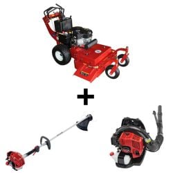 Bradley 36WT-BS23E 36" Walk Behind Mower Handheld Package