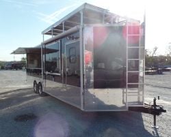 Custom Concession Trailer 8.5' X 24' Event Vending Storage