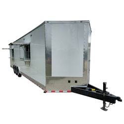 8.5' X 32' Concession Trailer White Food Event Catering 