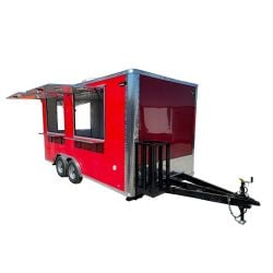 8.5' X 16' Red Kettle Corn Food Event Catering 