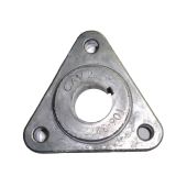 Toro Pulley Hub 106-3277 Triangle for Zero Turn Lawn Mower Spindle 