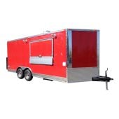 Concession Trailer 8.5'x18' Red - Event Vending Catering Food
