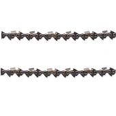 Oregon 18" .325 Semi Chisel 66 DL Chainsaw Chain (Set of 2)
