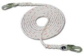 French Creek 410-50 50' Polyblend Synthetic Lifeline with Locking Snaps