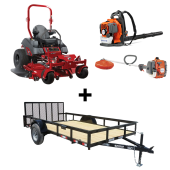 Ferris 5902061 IS700 60" Zero Turn Mower Util Trailer Handhelds Bundle