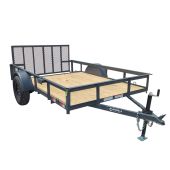 Utility Trailer 6.4' x 10' Reinforced Dove Tail Gate