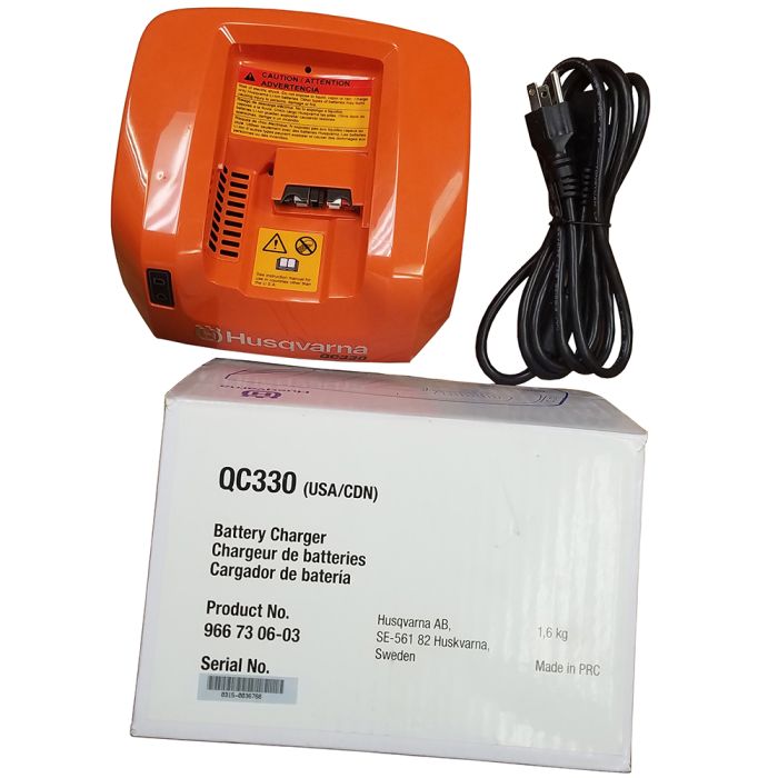 QC330 Battery Charger for Husqvarna Battery