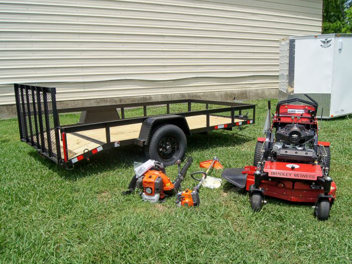 Bradley 36 inch 2025 stand on mower