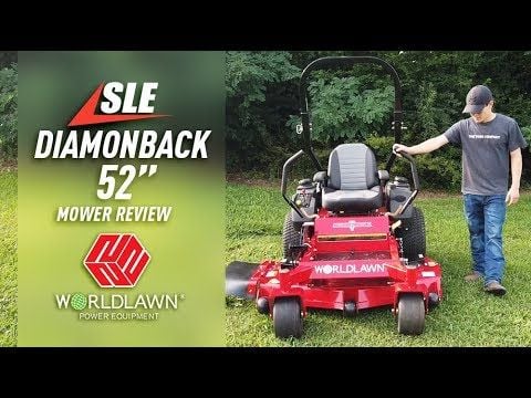 WorldLawn DiamondBack 52