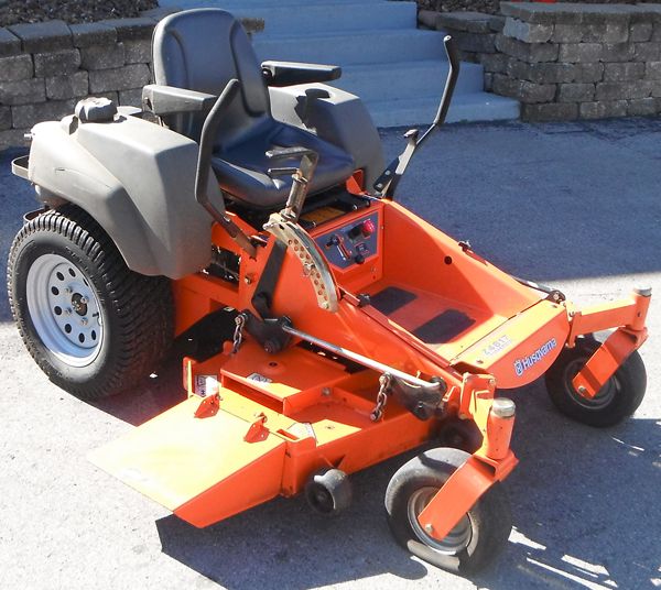 Used 48 Husqvarna IZ4817 Zero Turn Lawn Mower 23 HP Kawasaki  