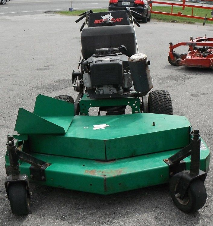    Bobcat Walk Behind 15HP Kawasaki Engine Zero Turn Lawn Mower