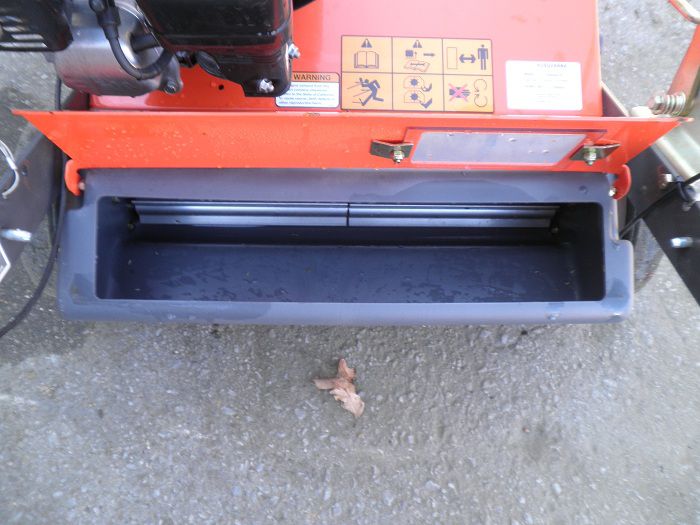 USED HUSQVARNA SD22 LAWN SLIT SEEDER WITH DELTA BLADE HONDA ENGINE 