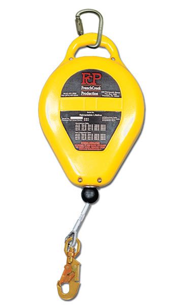 New French Creek Production Self Retracting Lifeline 50 Galvanized